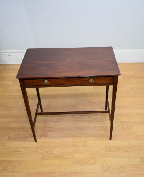 REGENCY MAHOGANY SIDE TABLE - ADDITIONAL PHOTO 11