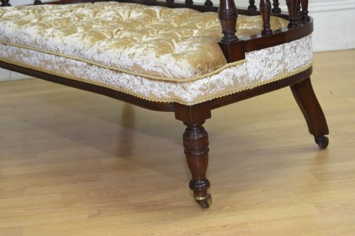 VICTORIAN COUCH SOFA SETTEE - ADDITIONAL PHOTO 12