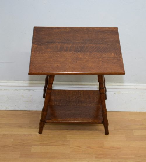 OAK ARTS CRAFTS TABLE - ADDITIONAL PHOTO 10