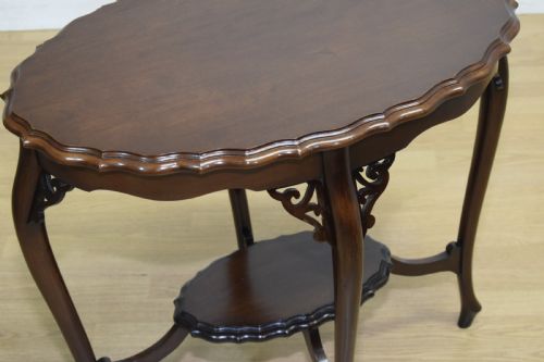 VICTORIAN CENTRE TABLE IN MAHOGANY - ADDITIONAL PHOTO 8