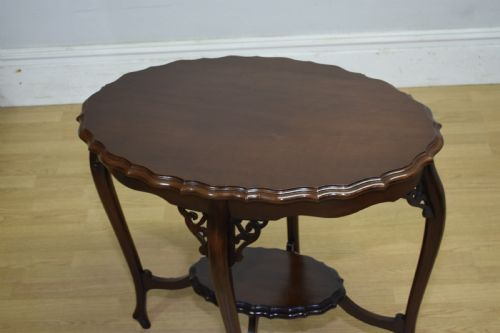 VICTORIAN CENTRE TABLE IN MAHOGANY - ADDITIONAL PHOTO 11