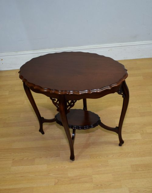 VICTORIAN CENTRE TABLE IN MAHOGANY - ADDITIONAL PHOTO 12