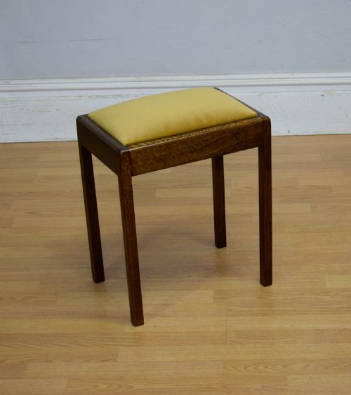 EARLY 20TH CENTURY DRESSING TABLE STOOL - ADDITIONAL PHOTO 5
