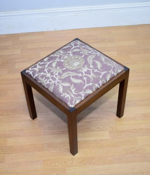 EARLY 20TH CENTURY MAHOGANY STOOL - ADDITIONAL PHOTO 2
