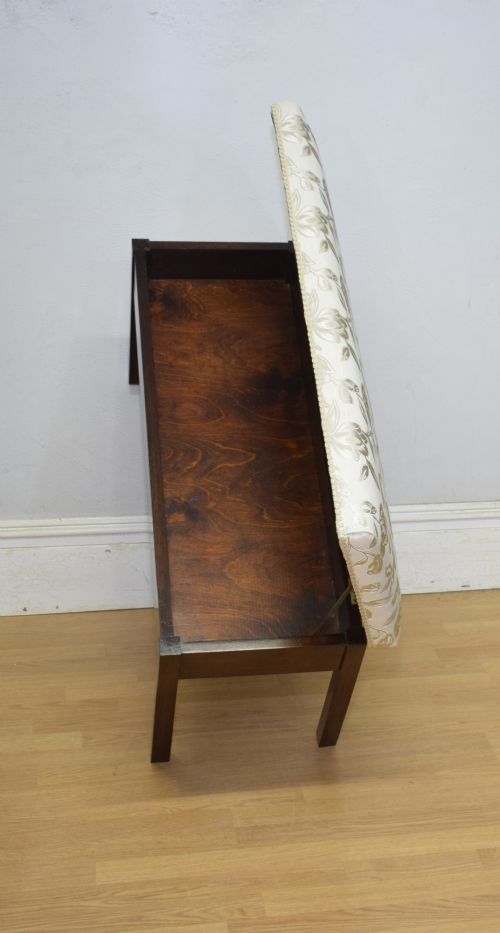 EARLY 20TH CENTURY DUET STOOL - ADDITIONAL PHOTO 20