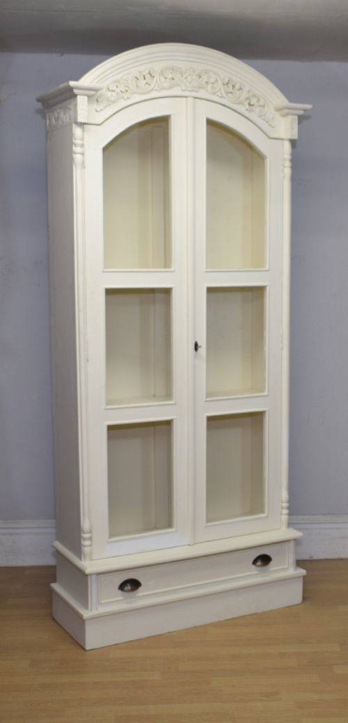 EARLY 20TH CENTURY ARMOIRE STYLE FRENCH CABINET - ADDITIONAL PHOTO 5