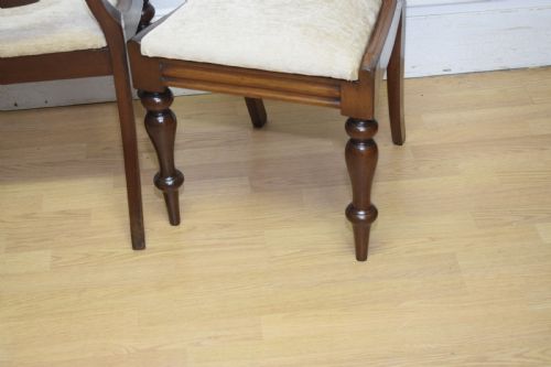 3 REGENCY CROWN BACK DINING CHAIRS - ADDITIONAL PHOTO 13