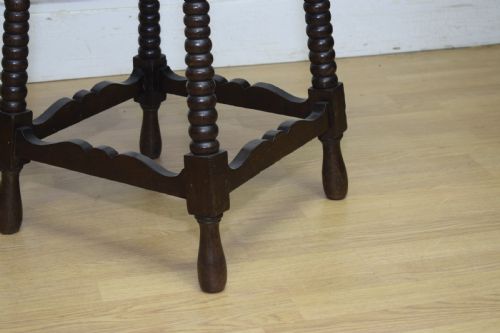 CARVED OAK JACOBEAN TABLE - ADDITIONAL PHOTO 5