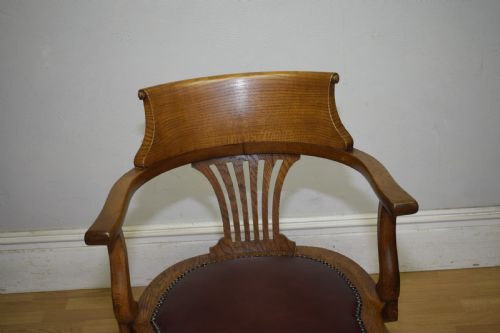VICTORIAN SWIVEL DESK OFFICE CHAIR - ADDITIONAL PHOTO 7