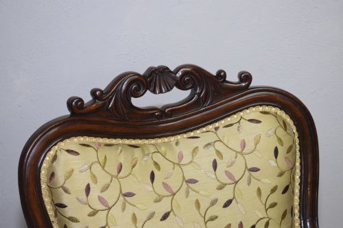 PAIR OF 19TH CENTURY FRENCH ARMCHAIRS - ADDITIONAL PHOTO 8