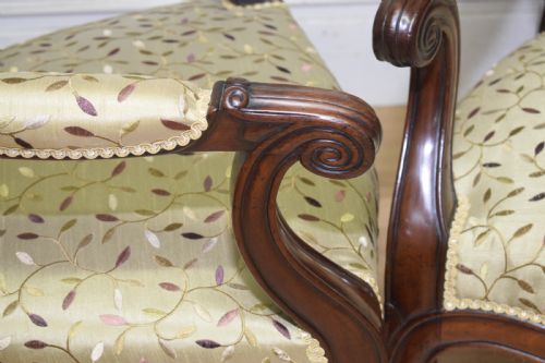 PAIR OF 19TH CENTURY FRENCH ARMCHAIRS - ADDITIONAL PHOTO 18