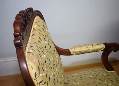 PAIR OF 19TH CENTURY FRENCH ARMCHAIRS - ADDITIONAL PHOTO 23
