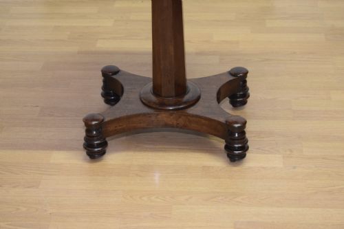 fig 2. Antique Regency Pedestal Side Table