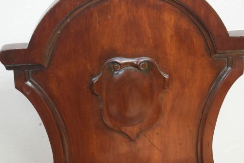 PAIR OF VICTORIAN HALL CHAIRS - ADDITIONAL PHOTO 15