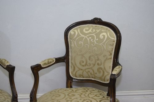 EARLY 20TH CENTURY PAIR OF FRENCH ARMCHAIRS - ADDITIONAL PHOTO 7