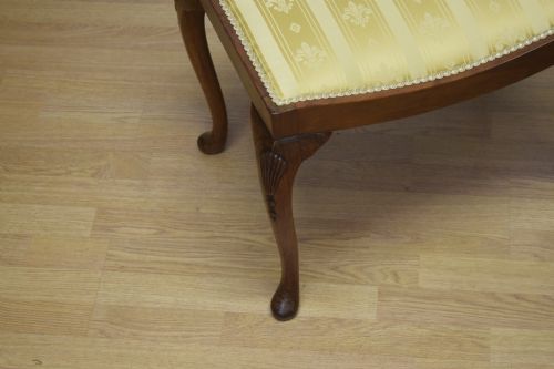 DRESSING TABLE WALNUT STOOL EARLY 20TH CENTURY - ADDITIONAL PHOTO 7