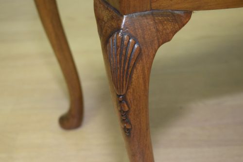 DRESSING TABLE WALNUT STOOL EARLY 20TH CENTURY - ADDITIONAL PHOTO 10