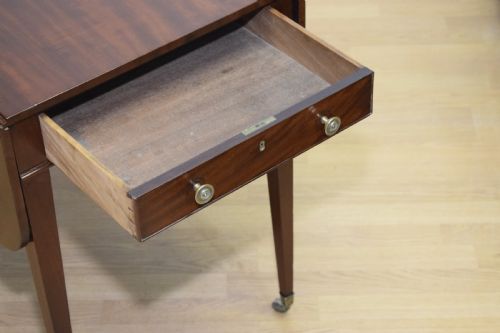ANTIQUE REGENCY PEMBROKE TABLE - ADDITIONAL PHOTO 12