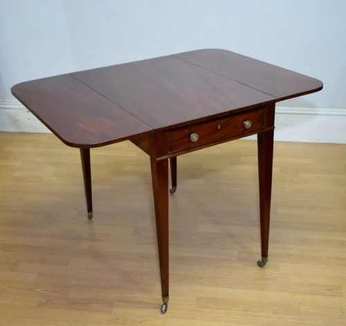 ANTIQUE REGENCY PEMBROKE TABLE - ADDITIONAL PHOTO 13