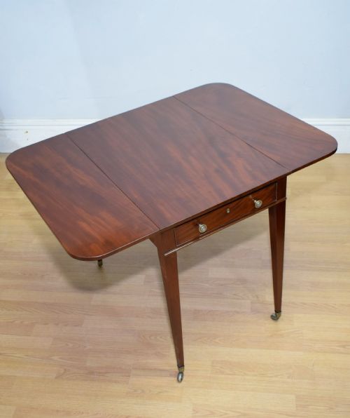 ANTIQUE REGENCY PEMBROKE TABLE - ADDITIONAL PHOTO 17