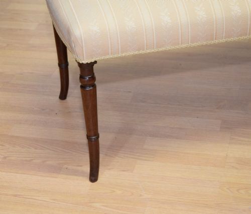 ANTIQUE REGENCY LARGE CENTRE STOOL - ADDITIONAL PHOTO 12