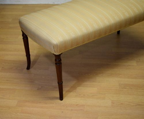 ANTIQUE REGENCY LARGE CENTRE STOOL - ADDITIONAL PHOTO 16