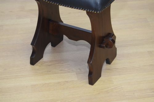 ANTIQUE ARTS CRAFTS STOOL - ADDITIONAL PHOTO 9