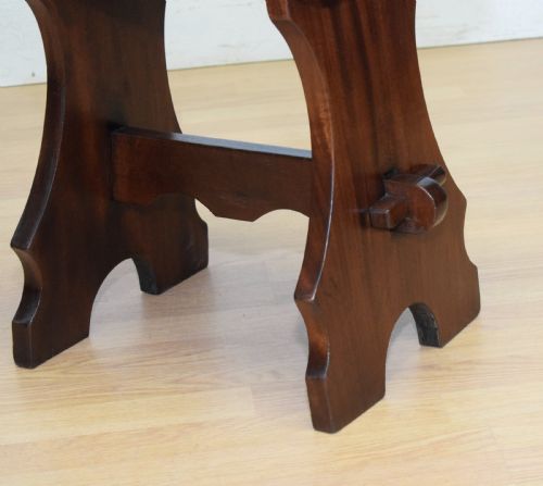ANTIQUE ARTS CRAFTS STOOL - ADDITIONAL PHOTO 12
