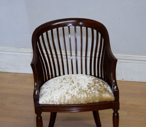 ANTIQUE VICTORIAN CHILDREN'S TUB CHAIR - ADDITIONAL PHOTO 7