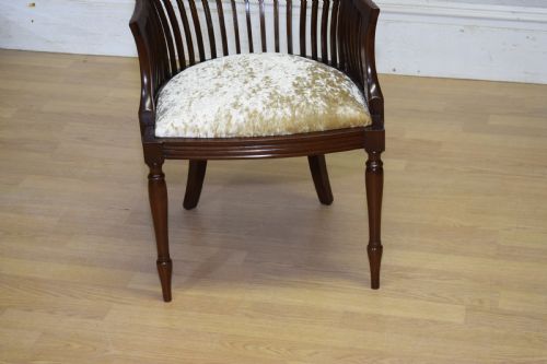 ANTIQUE VICTORIAN CHILDREN'S TUB CHAIR - ADDITIONAL PHOTO 8
