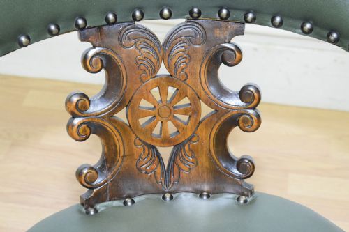EARLY 20TH CENTURY DESK CHAIR - ADDITIONAL PHOTO 11
