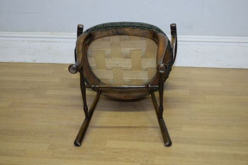 EARLY 20TH CENTURY DESK CHAIR - ADDITIONAL PHOTO 12