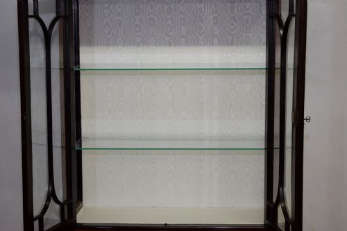 EDWARDIAN INLAID DISPLAY CABINET - ADDITIONAL PHOTO 21