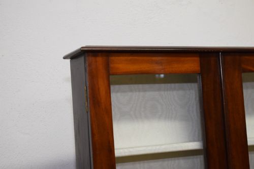 VICTORIAN GLAZED WALL CABINET - ADDITIONAL PHOTO 9