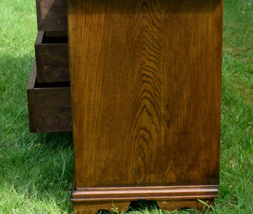 EARLY 20TH CENTURY GEORGIAN OAK DRESSER BASE - ADDITIONAL PHOTO 14