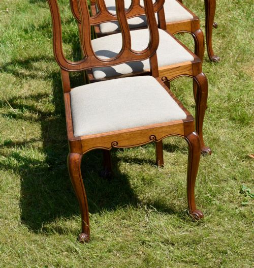 EARLY 20TH CENTURY SET OF 6 FRENCH DINING CHAIRS - ADDITIONAL PHOTO 9