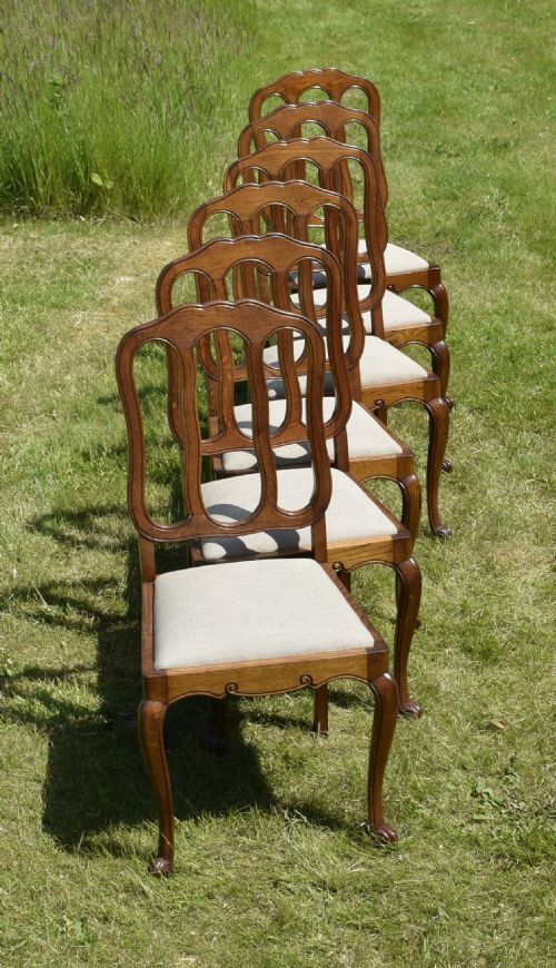 EARLY 20TH CENTURY SET OF 6 FRENCH DINING CHAIRS - ADDITIONAL PHOTO 10