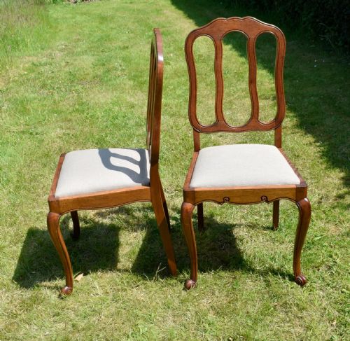 EARLY 20TH CENTURY SET OF 6 FRENCH DINING CHAIRS - ADDITIONAL PHOTO 20