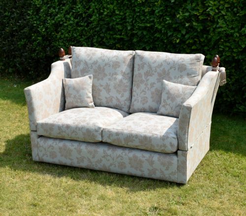EARLY 20TH CENTURY KNOLE SOFA SETTEE COUCH - ADDITIONAL PHOTO 16