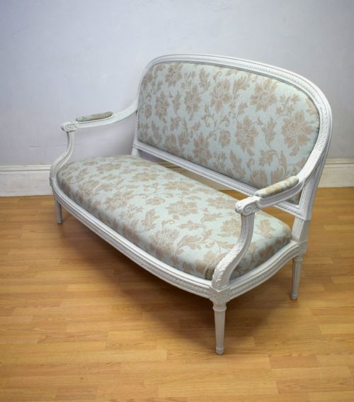 antique decorative french sofa - CATEGORY: ANTIQUE SOFAS - DATED 1860