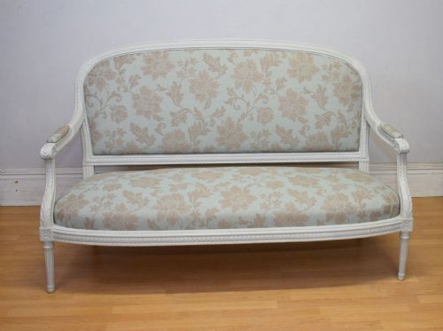 ANTIQUE DECORATIVE FRENCH SOFA - ADDITIONAL PHOTO 3