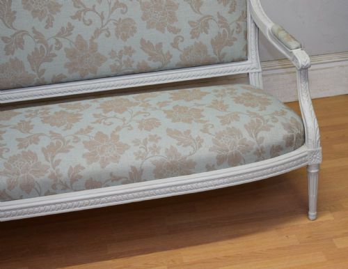 ANTIQUE DECORATIVE FRENCH SOFA - ADDITIONAL PHOTO 5