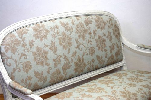 ANTIQUE DECORATIVE FRENCH SOFA - ADDITIONAL PHOTO 16