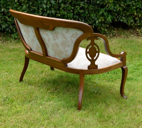 VICTORIAN MAHOGANY ROSEWOOD COUCH - ADDITIONAL PHOTO 12