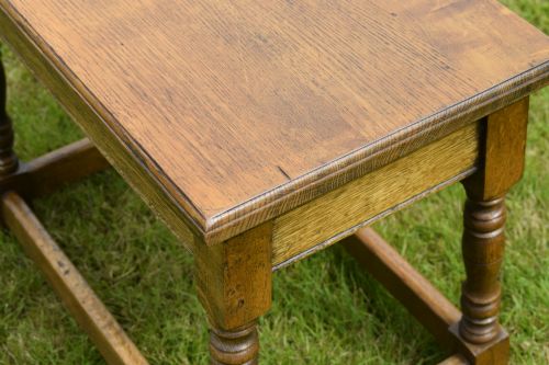 EARLY 20TH CENTURY OAK COFFEE TABLE - ADDITIONAL PHOTO 7