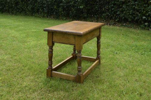 EARLY 20TH CENTURY OAK COFFEE TABLE - ADDITIONAL PHOTO 12
