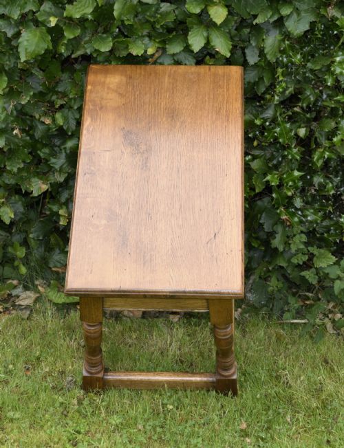 EARLY 20TH CENTURY OAK COFFEE TABLE - ADDITIONAL PHOTO 13