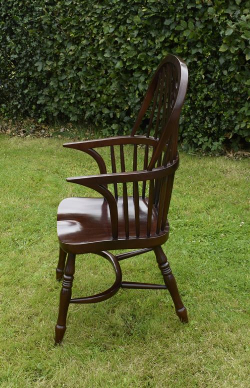 EARLY 20TH CENTURY WINDSOR ARMCHAIR - ADDITIONAL PHOTO 7