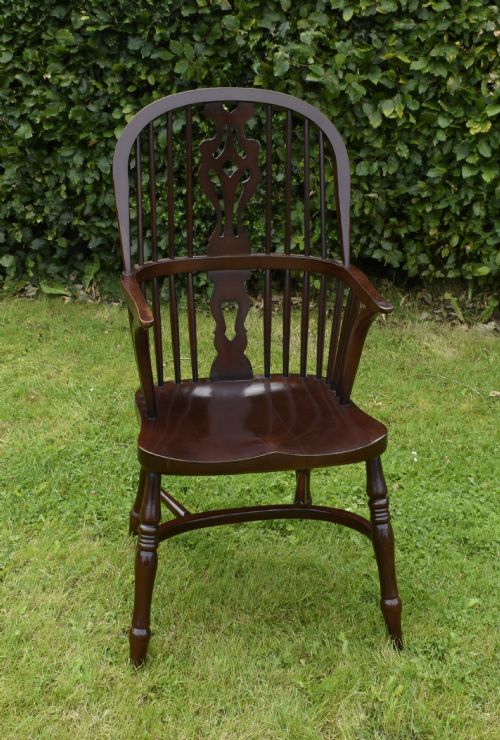 EARLY 20TH CENTURY WINDSOR ARMCHAIR - ADDITIONAL PHOTO 8