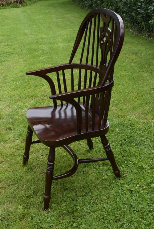 EARLY 20TH CENTURY WINDSOR ARMCHAIR - ADDITIONAL PHOTO 11